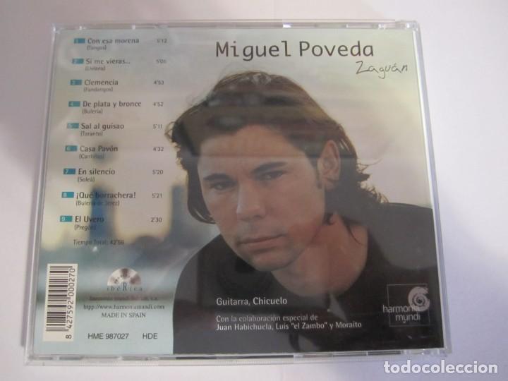 CDs de m&uacute;sica: cd miguel poveda zaguan - Foto 2