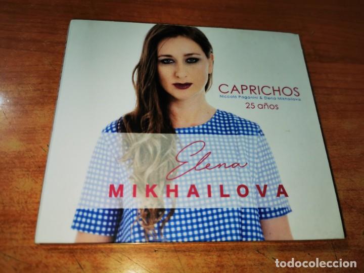Music CDs: ELENA MIKHAILOVA Caprichos 24 A&Ntilde;OS CD ALBUM DIGIPACK NICCOLO PAGANINI CONTIENE 25 TEMAS