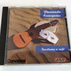 CDs de Música: PARRANDA CUASQUÍAS - INVÍTAME AL CAFÉ ~ (CD PROMOCIONAL CANARIAS7 / JSP). Lote 344828738