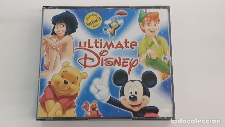 CDs de m&uacute;sica: 2 CD + BONUS SING ALONG CD - ULTIMATE DISNEY - Foto 1