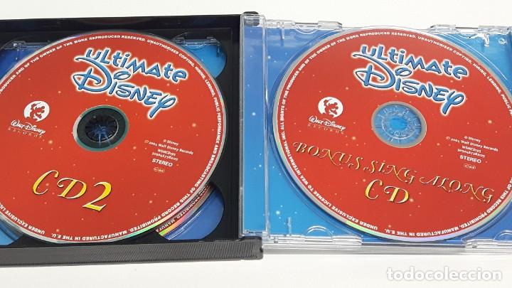 CDs de m&uacute;sica: 2 CD + BONUS SING ALONG CD - ULTIMATE DISNEY - Foto 3