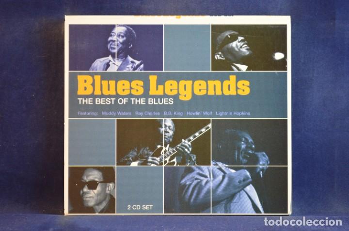 CDs de m&uacute;sica: VARIOUS - BLUES LEGENDS - 2 CD - Foto 1