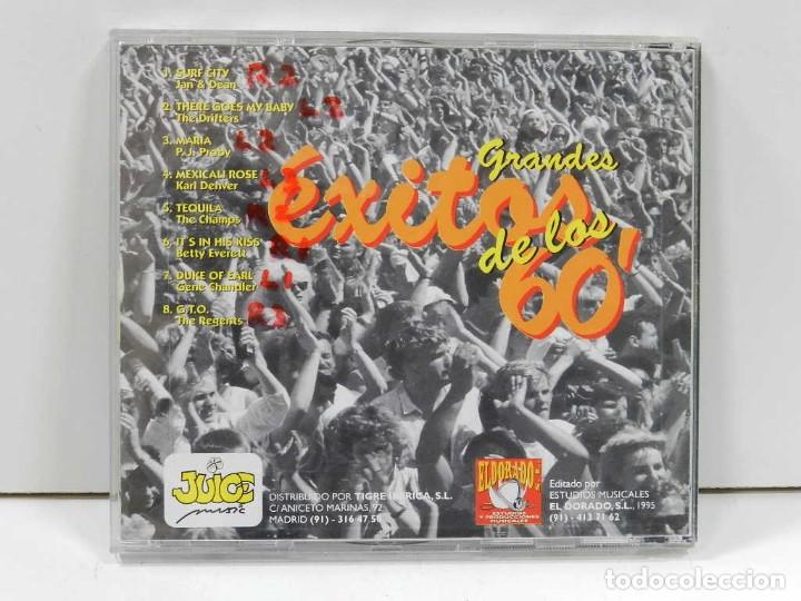 CDs de m&uacute;sica: DISCO CD. Grandes &Eacute;xitos De Los 60. COMPACT DISC. - Foto 2