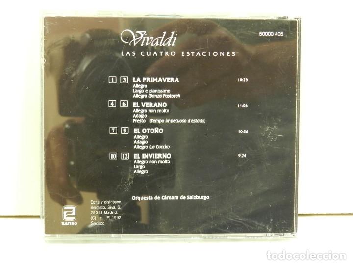 CDs de m&uacute;sica: DISCO CD. Vivaldi - Las Cuatro Estaciones. COMPACT DISC. - Foto 2