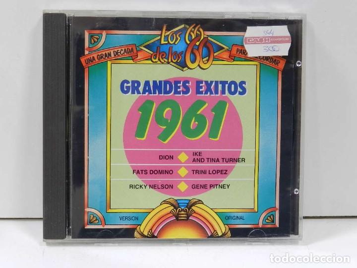 CDs de m&uacute;sica: DISCO CD. Grandes &Eacute;xitos 1961. COMPACT DISC. - Foto 1