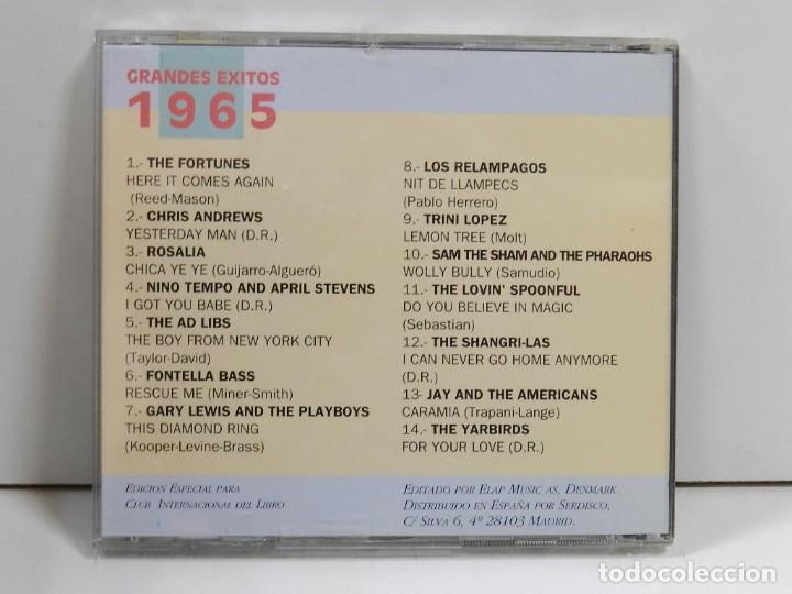 CDs de m&uacute;sica: DISCO CD. Grandes &Eacute;xitos 1965. COMPACT DISC. - Foto 2