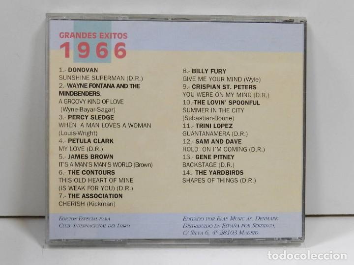 CDs de m&uacute;sica: DISCO CD. Grandes &Eacute;xitos 1966. COMPACT DISC. - Foto 2