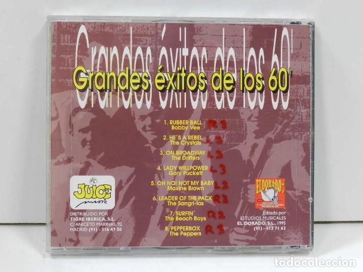 CDs de m&uacute;sica: DISCO CD. Grandes &Eacute;xitos De Los 60. COMPACT DISC. - Foto 2