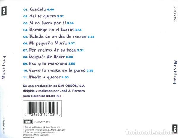 CDs de m&uacute;sica: Mestisay - CD - Foto 2