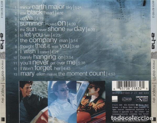 CDs de m&uacute;sica: A-HA - Minor Earth | Major Sky - CD - Foto 2
