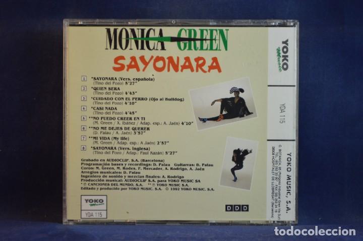 CDs de m&uacute;sica: MONICA GREEN - SAYONARA - CD - Foto 2
