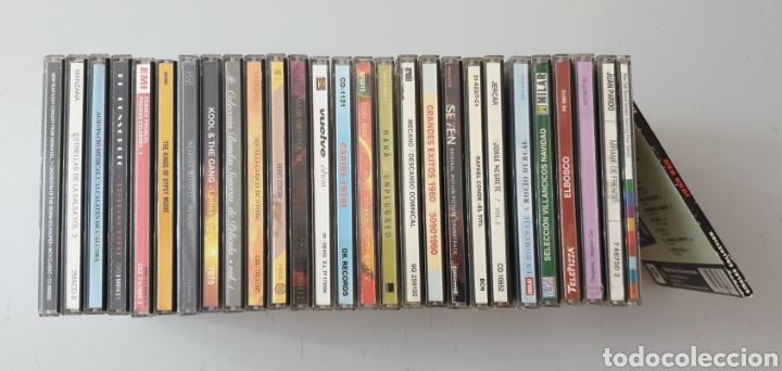 CDs de m&uacute;sica: LOTE DE 27 CDs DE MUSICA VARIADA POP ROCK SOUL RANCHERA ESPA&Ntilde;OLA BSO ETC