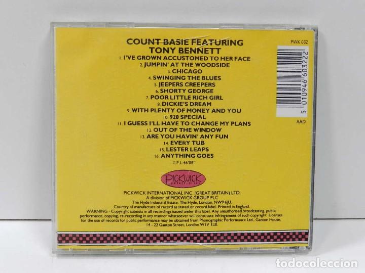 CDs de m&uacute;sica: DISCO CD. Count Basie Featuring Tony Bennett &ndash; Count Basie Featuring Tony Bennett. COMPACT DISC. - Foto 2