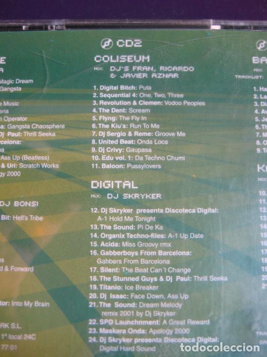 CDs de m&uacute;sica: Interave - Techno En La Red - CUADRUPLE CD MADCLONIC 2000 - ELECTRONICA TECHNO - GABBER - TRANCE - Foto 5