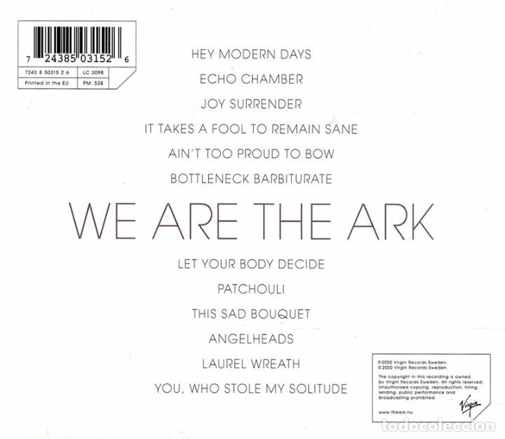 CDs de m&uacute;sica: The Ark - We Are The Ark. CD - Foto 2