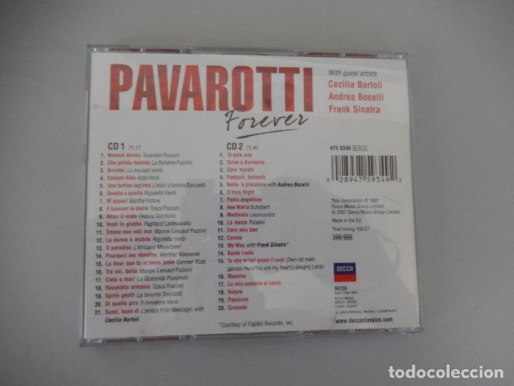 CDs de m&uacute;sica: PAVAROTTI FOREVER - 2 CD DECCA - 2007 - Foto 2