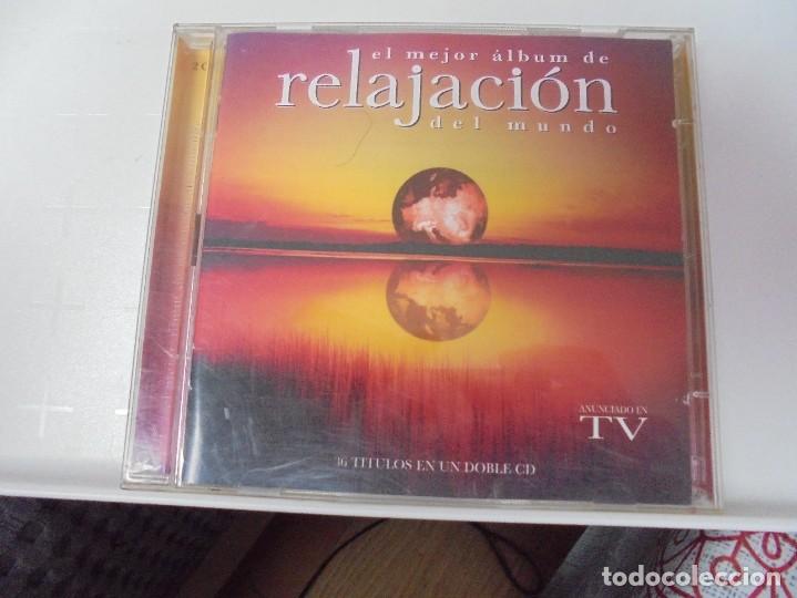 CD di Musica: EL MEJOR ALBUM DE RELAJACION DEL MUNDO. DOBLE COMPACTO CON 36 TITULOS.