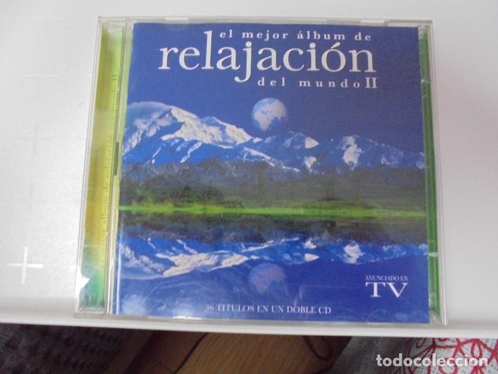 CD di Musica: EL MEJOR ALBUM DE RELAJACION DEL MUNDO II. DOBLE COMPACTO CON 36 TITULOS.