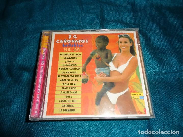CDs de m&uacute;sica: 14 CA&Ntilde;ONAZOS BAILABLES. VOL. 38. CD.