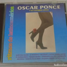 CDs de Música: CD ÓSCAR PONCE Y SUS GUITARRAS LATINAS. RITMOS DE LATINOAMÉRICA. Lote 345210463