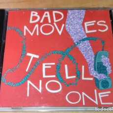 CD di Musica: BAD MOVES CD TELL NO ONE, 2018 GARAGE ROCK / POWER POP -THE CONNECTION (COMPRA MINIMA 15 EUR). Lote 345249508