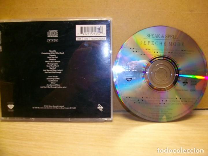 CDs de m&uacute;sica: Depeche Mode Speak & Spell by (1988) CD - Foto 2