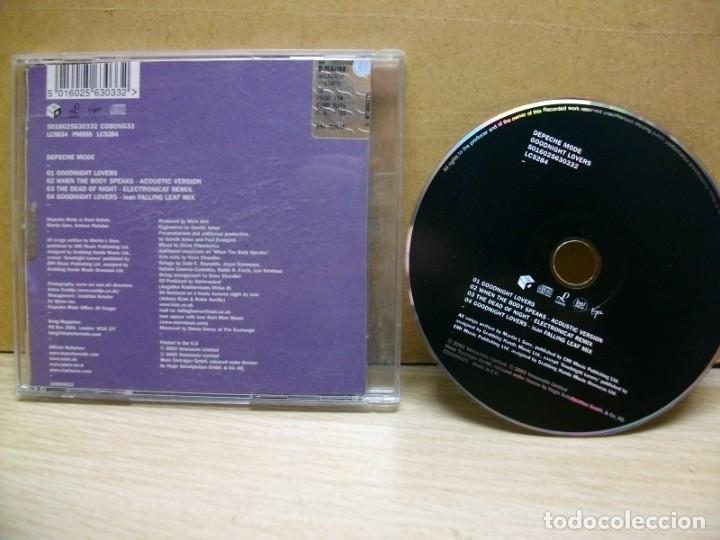 CDs de m&uacute;sica: Depeche Mode &ndash; Goodnight Lovers 2002 CD - Foto 2