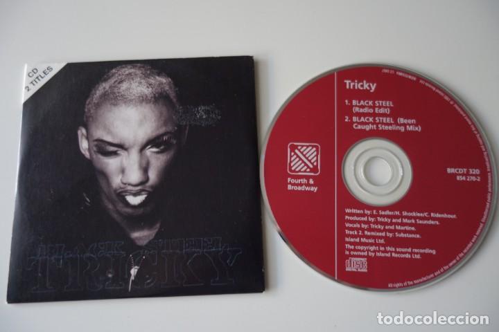 CDs de m&uacute;sica: TRICKY: Black Steel. CD SINGLE. 2 TEMAS - Foto 1