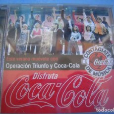 CDs de Música: CD PROMOCIONAL OPERACIÓN TRIUNFO I Y COCA-COLA.