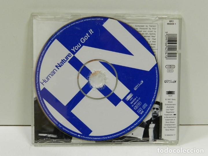 CDs de m&uacute;sica: DISCO CD. Human Nature &ndash; You Got It. COMPACT DISC. - Foto 2