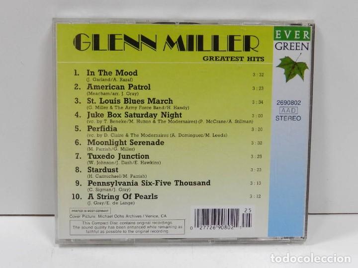 CDs de m&uacute;sica: DISCO CD. Glenn Miller &ndash; Greatest Hits. COMPACT DISC. - Foto 2