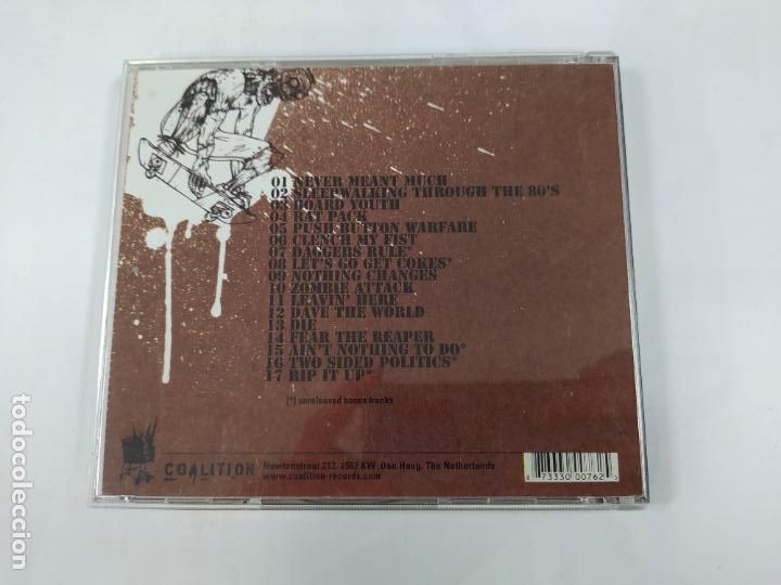 CDs de m&uacute;sica: BONES BRIGADE. CD. TDKCD38 - Foto 3