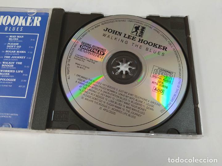 CDs de m&uacute;sica: JOHN LEE HOOKER. WALKING THE BLUES. CD. TDKCD38 - Foto 2