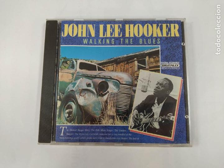 CDs de m&uacute;sica: JOHN LEE HOOKER. WALKING THE BLUES. CD. TDKCD38 - Foto 1