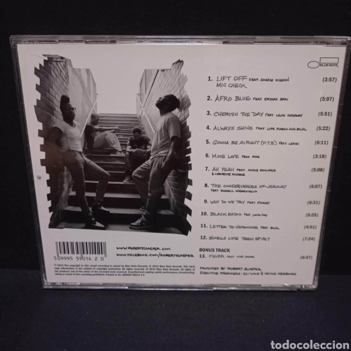 CDs de m&uacute;sica: ROBERT GLASPER EXPERIMENT CD BLACK RADIO - BLUE NOTE 2012 - Foto 2