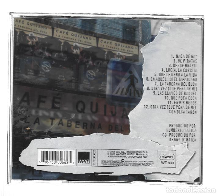 CDs de m&uacute;sica: CAFE QUIJANO EN LA TABERNA DEL BUDA - Foto 2