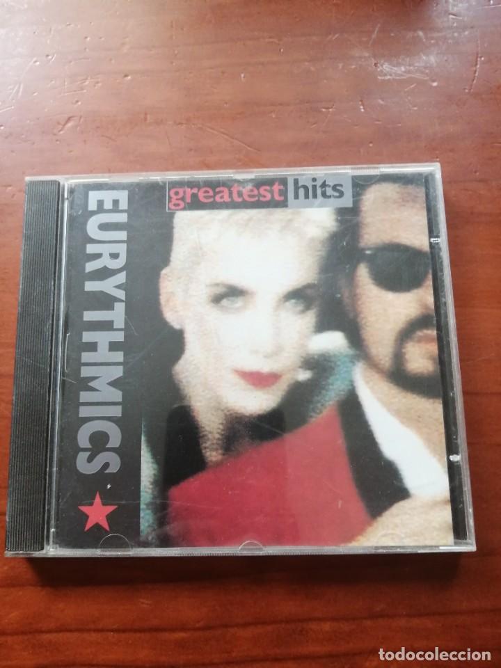 CDs de m&uacute;sica: CD EURYTHMICS GREATEST HITS - Foto 1