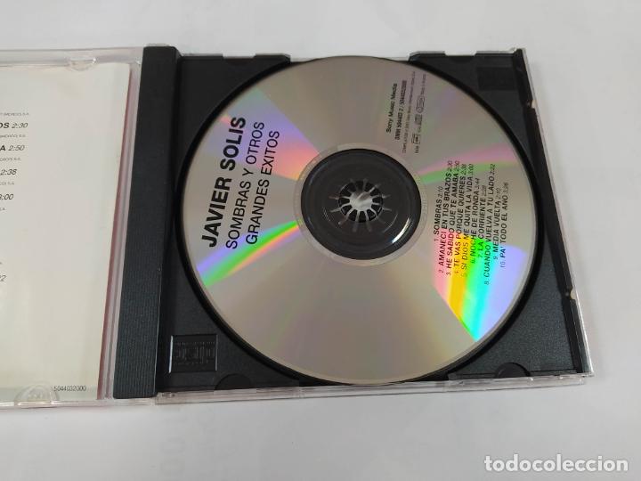CDs de m&uacute;sica: JAVIER SOLIS. SOMBRAS Y OTRAS GRANDES EXITOS. CD. TDKCD38 - Foto 2