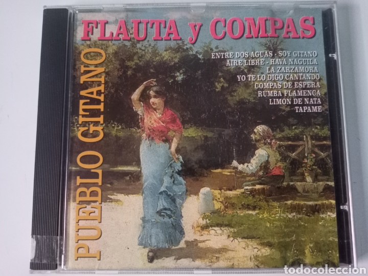 CDs de m&uacute;sica: Flauta y Comp&aacute;s - Pueblo gitano - Foto 1