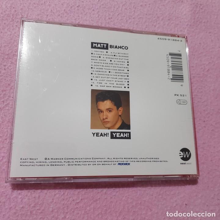 CDs de m&uacute;sica: CD MATT BIANCO YEAH ! YEAH ! MADE IN GERMANY - Foto 4