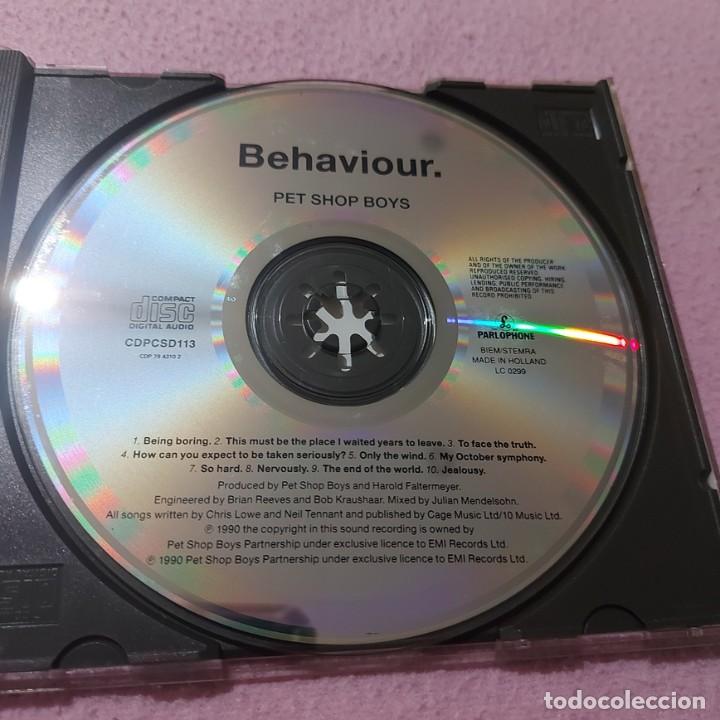 CDs de m&uacute;sica: CD PET SHOP BOYS BEHAVIOUR - Foto 4