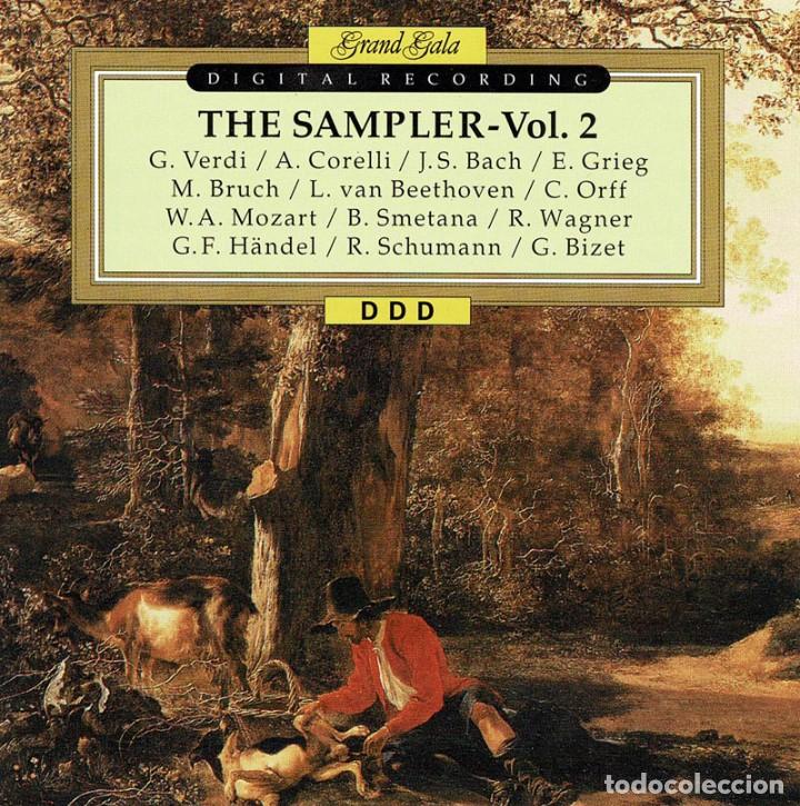 CDs de m&uacute;sica: The Sampler - Vol. 2. Verdi. Corelli. Bach. Bruch. Beethoven, etc. CD - Foto 1