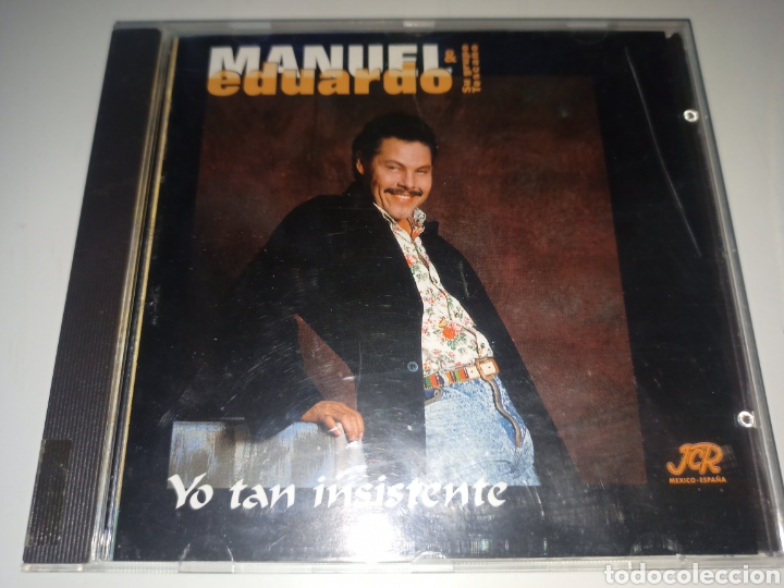 CDs de m&uacute;sica: Manuel Eduardo - Yo tan insistente - Foto 1