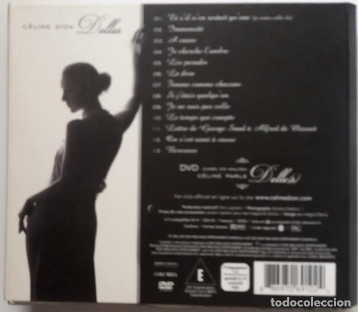CDs de m&uacute;sica: CELINE DION DELLES. 1 CD + 1 DVD DIGIPACK CON 2 LIBRETOS + INSERTS - Foto 3
