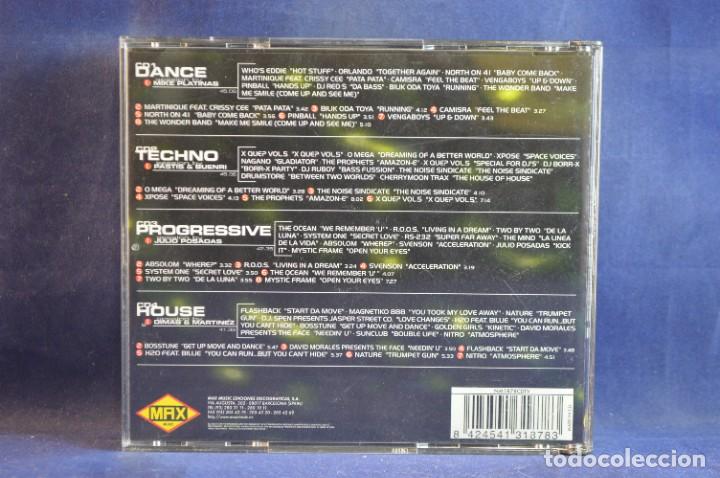 CDs de m&uacute;sica: VARIOUS - DANCE SESSIONS 2 - 4 CD - Foto 2