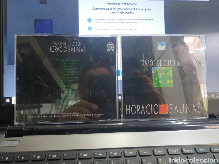 CDs de m&uacute;sica: Horacio Salinas cd trazos de cielo sur 1991 - Foto 1