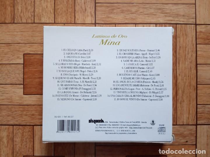 CDs de m&uacute;sica: MINA - LATINOS DE ORO - 2 CDS 2002 - Foto 2