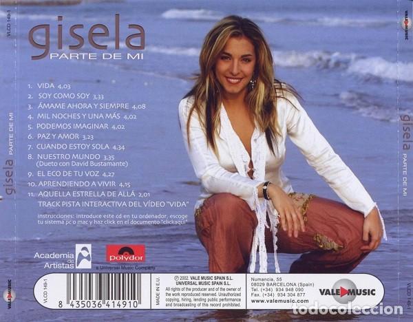 CDs de m&uacute;sica: Gisela - Parte de m&iacute; - CD - Foto 2