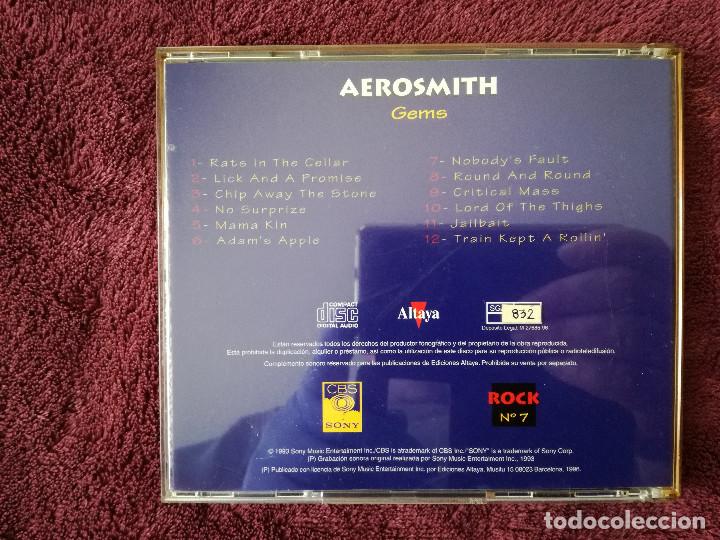 CDs de m&uacute;sica: AEROSMITH - GEMS - PEDIDO MINIMO 7&euro; - Foto 2