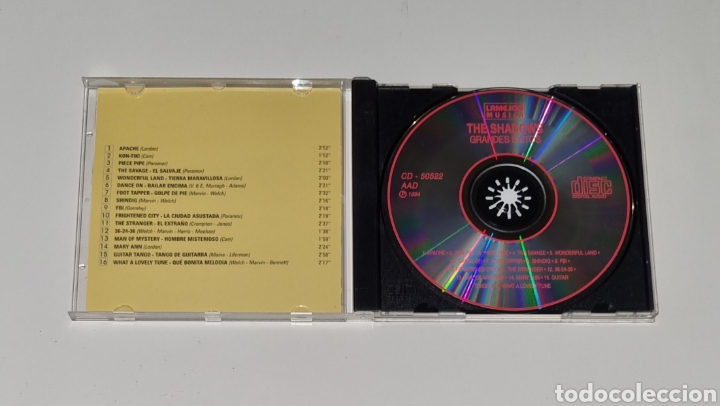 CDs de m&uacute;sica: THE SHADOWS / CD / GRANDES &Eacute;XITOS - Foto 2